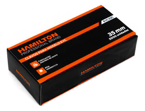 Clavos Clavadora Engrapadora Neumatica Eyc Ga18 2 X 35 Mm 0