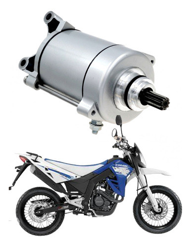 Motor De Arranque Prateado Kasinski Crz150 Refrigeração Água 0