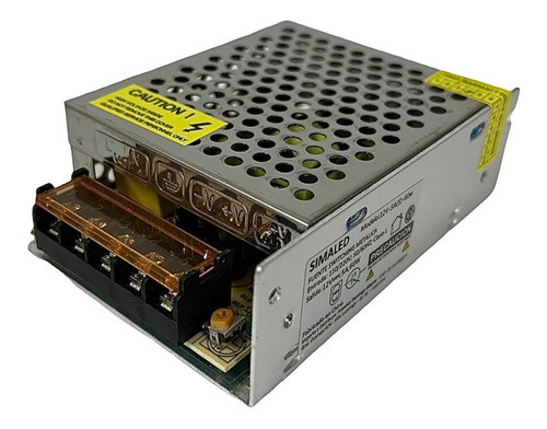 Fuente Switching Metálica 12v 5a Tiras De Led 1