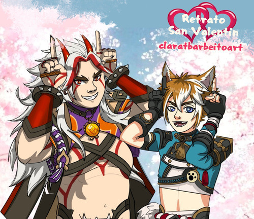 San Valentin Regalo Animé Personalizado Dibujo Retrato 1