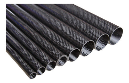3k Fibra De Carbono Tubo Tubo Roll Id 8mm * Od 12 Mm * 1000 0