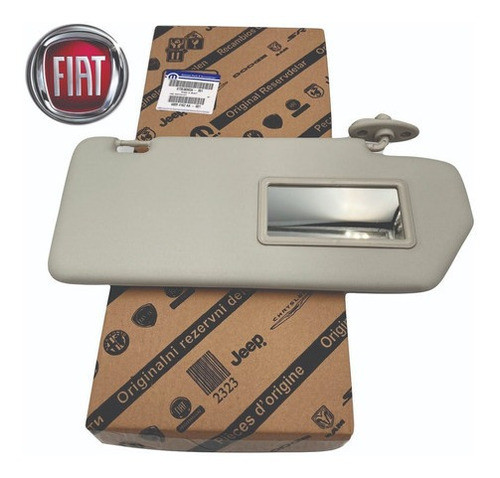 Quebra Sol Com Espelho Lado Direito Original Novo Uno 2015 1