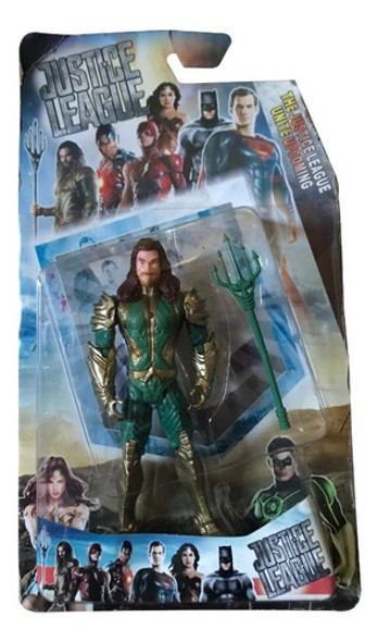 Súper Héroe - Aquaman - 15 Cm - Liga De La Justicia 0