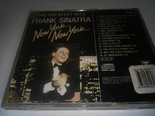 Cd Frank Sinatra - New York New York Greatest Hits 1991 1