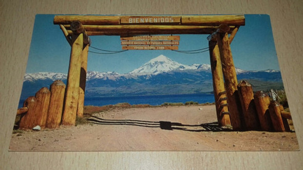 Antigua Postal Neuquen Parque Nacional Lanin Volcan Y Lago 0
