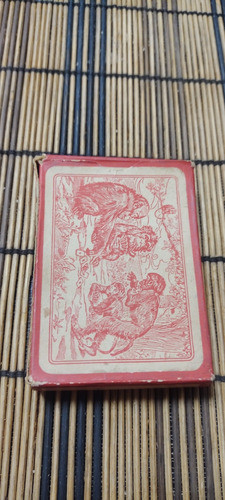 Cartas Póker Fournier Monos Roja 1