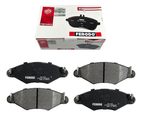 Pastillas Freno Ceramica Peugeot 206 Delantera 2006... 0