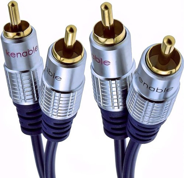 Cable Puresonic 2 Rca A 2 Rca 2 Metros 1