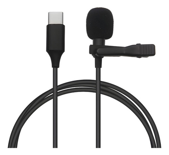 Microfone De Lapela Profissional Usb Tipo C 1