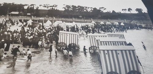 Foto Antigua Playa Ramirez Año 1917 ( 47 X 70 Cm) 1