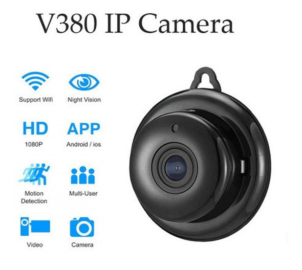 Câmera Ip Mini Baby Camera Wifi Hd 1080p Visão Noturna 1