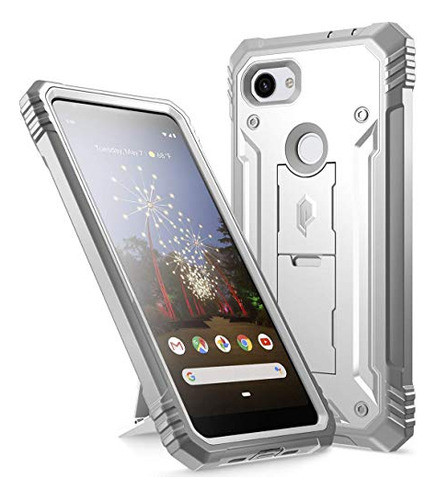 Estuche Resistente Poético Google Pixel 3a Con Pata De Cabra 0