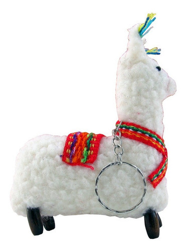 Llama Andina Llavero Artesanal En Mamakolla! 0