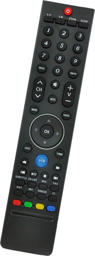 Control Remoto Cr-fd06 Para Tv Jvc Lt-24dr530 Hitachi Noblex 0