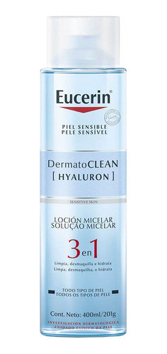 Eucerin Dermatoclean Loción Micelar 3 En 1 Limpiadora 400ml 0