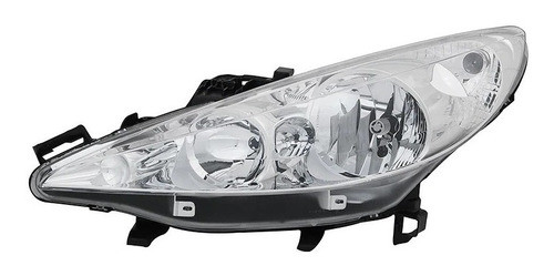Semioptica Izq Mando Electrico Peugeot 207 Fran 06-07 Hatch 0