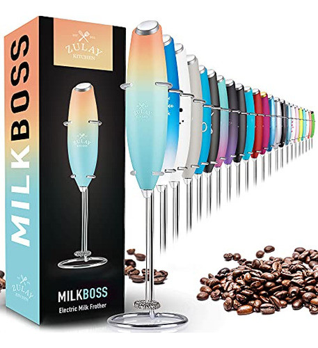 Portátil Milk Frother Zulay Original Para Café Com Leite 0