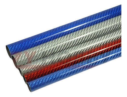 2 * 22 Mm * 24 Mm * 1000 Mm Rollo De Tubo De Fibra De Carbon 0
