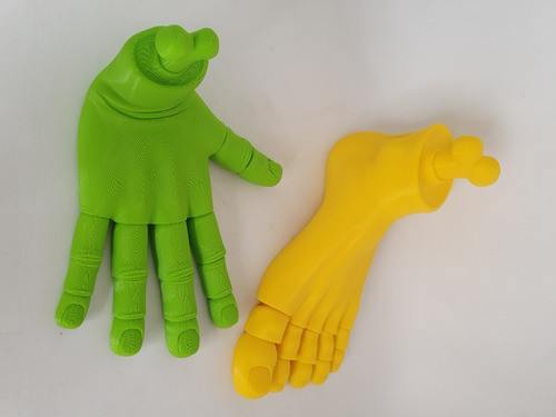 Pie Articulada Flexible Articulable Flexi 3d X 2 1