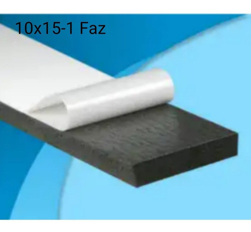 Burlete Para Puertas/ventanas Autoadhesivo 10x15mm (10 Mts) 0