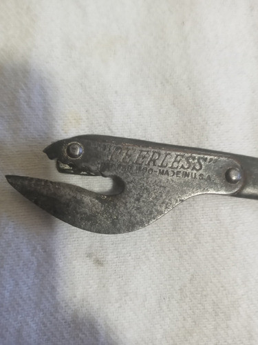 Antiguo Abrelatas Peerless Made In Usa 1