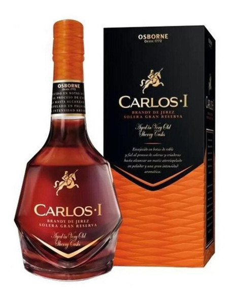 Conhaque Carlos I Brandy De Jerez 700 Ml 0