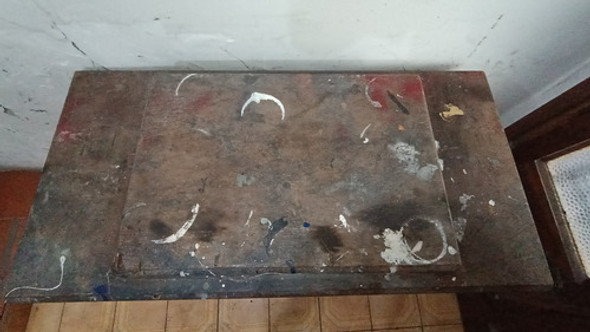 Mueble De Maquina De Coser Necchi. Para Reciclar. 1