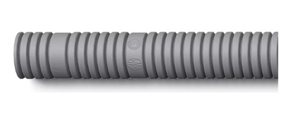 Caño Corrugado 1 Genrod Losa Semipesado Gris 100m Ignifugo 1