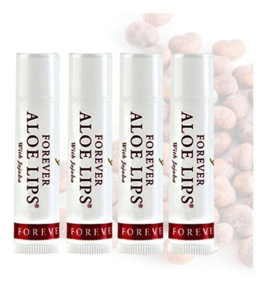 4 Unidades Forever Aloe Lips 0 4 Unidades Forever Aloe Lips 0