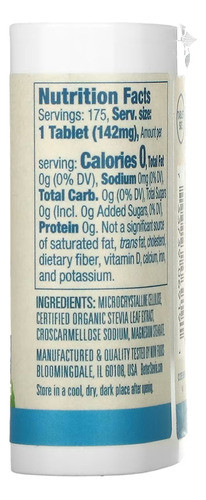 Betterstevia Now Foods Adoçante 175 Tablets Importado 1