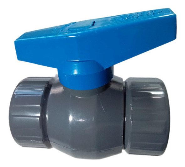Llave Paso Esferica (valvula) Duke Rosca 1-1/2 PuLG Pvc H-h 1