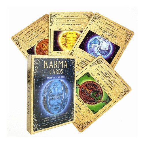 Karma Cards Oracle Monte Farber Reimpresión Facsímil 36 Card 0