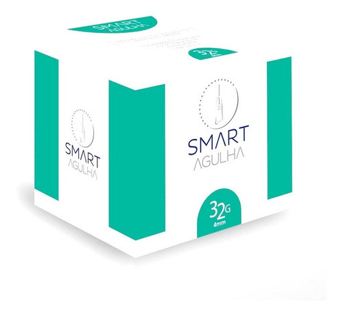 Smart Agulha 32g4mm Cx100 - Smart Gr 1