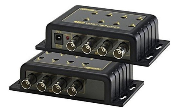 Spt 15-va104 Amplificador De Video De 4 Canales (negro) 0 Spt 15-va104 Amplificador De Video De 4 Canales (negro) 0