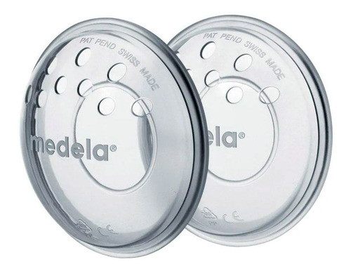 Concha Protetora Para Mamilos C/2 Medela Novo Original 0