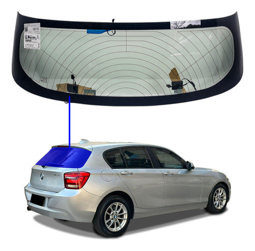 Vidro Traseiro Vigia Bmw Serie 1 2012 A 2019 Benson 0
