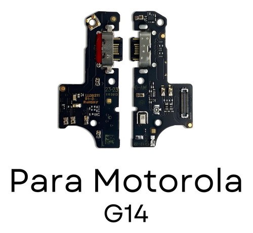 Sub-placa De Carga Conector Dock Usb Para Moto G14 1