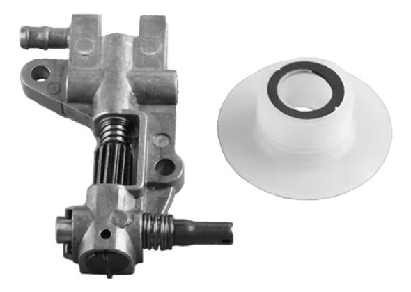 Bomba De Óleo + Sem Fim Motosserra Toyama Tcs46 Tcs53 Tcs58 0