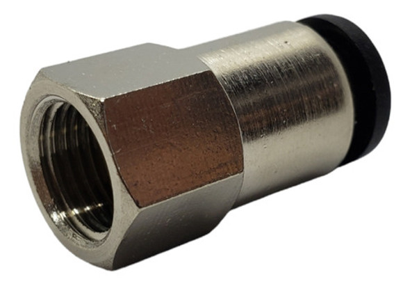 Conector Recto Neumático Rosca Hembra 1/8 Bsp X Tubo 4 Mm 1