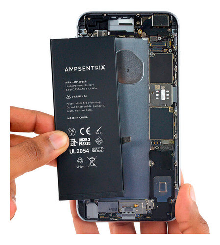 Cambio Bateria Ampsentrix Para iPhone 6s Plus Colocacion 0
