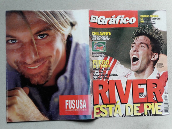 Revista El Gráfico Nº 4050 Mayo 1997 River Estudiantes Velez 0 Revista El Gráfico Nº 4050 Mayo 1997 River Estudiantes Velez 0