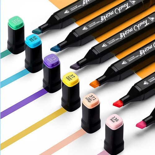 Set De Drypens / Marcadores / 80u / Doble Punta / Colores 1