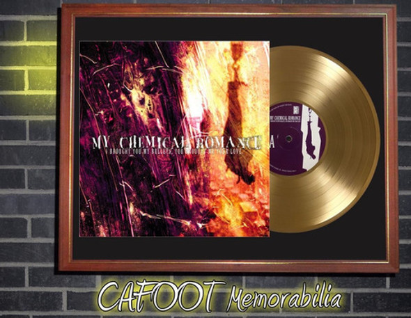 My Chemical Romance I Brought You... Tapa Lp Y Disco Oro 0