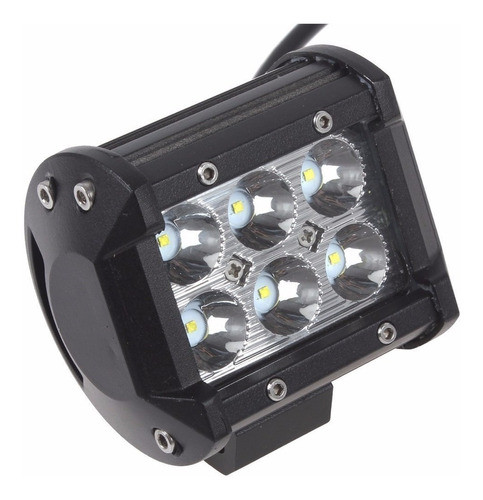 Faro Barra Led Auxiliar 18w Auto, Moto, Camioneta 12 O 24 V 1