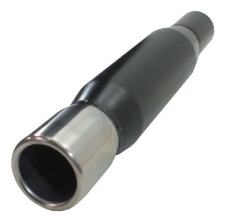 Abafador Esportivo Jk 2,5 Pol. Ponteira Inox Reta 3 Pol. 1