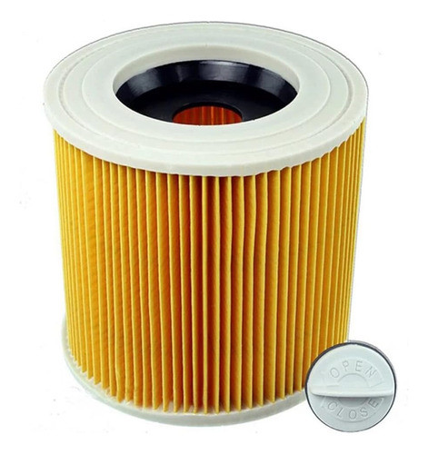 Filtro Hepa Y Traba Aspiradora Karcher Wd3 Nt27/1 Nt38//1 0