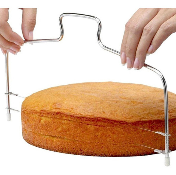 Cortador Fatiador Nivelador Slicer Plástico Cozinha Bolo 1
