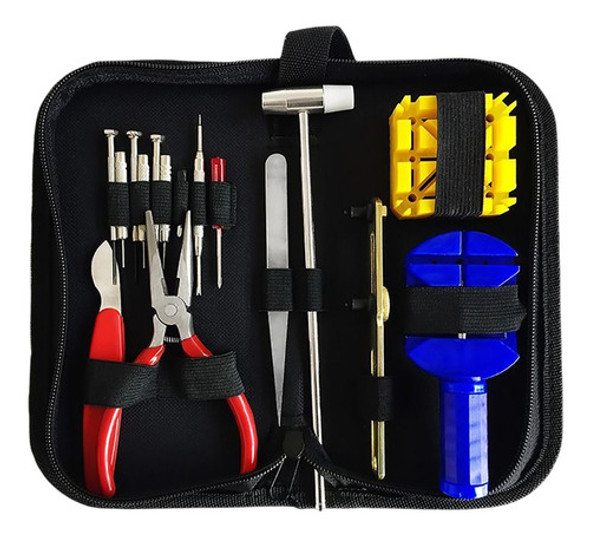 Kit Ferramentas Para Relógios Manutenção 16 Peças Com Estojo 0
