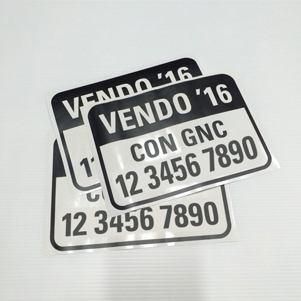 Calco, Vinilo Autoadhesivo Vendo Para Vehículo 0 Calco, Vinilo Autoadhesivo Vendo Para Vehículo 0