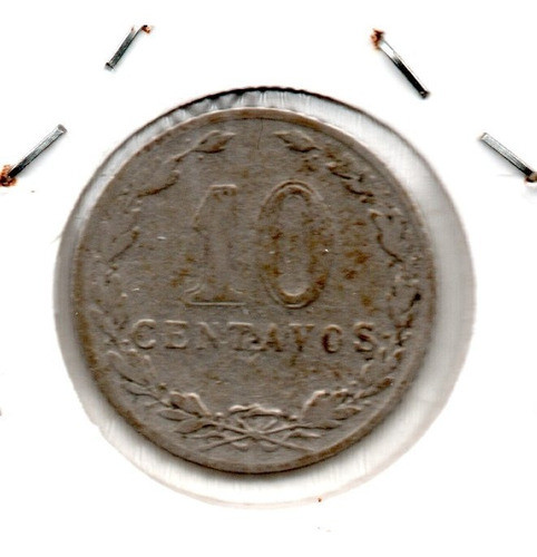 Moneda Argentina 10 Centavos Año 1899 Niquel Muy Lindo 1